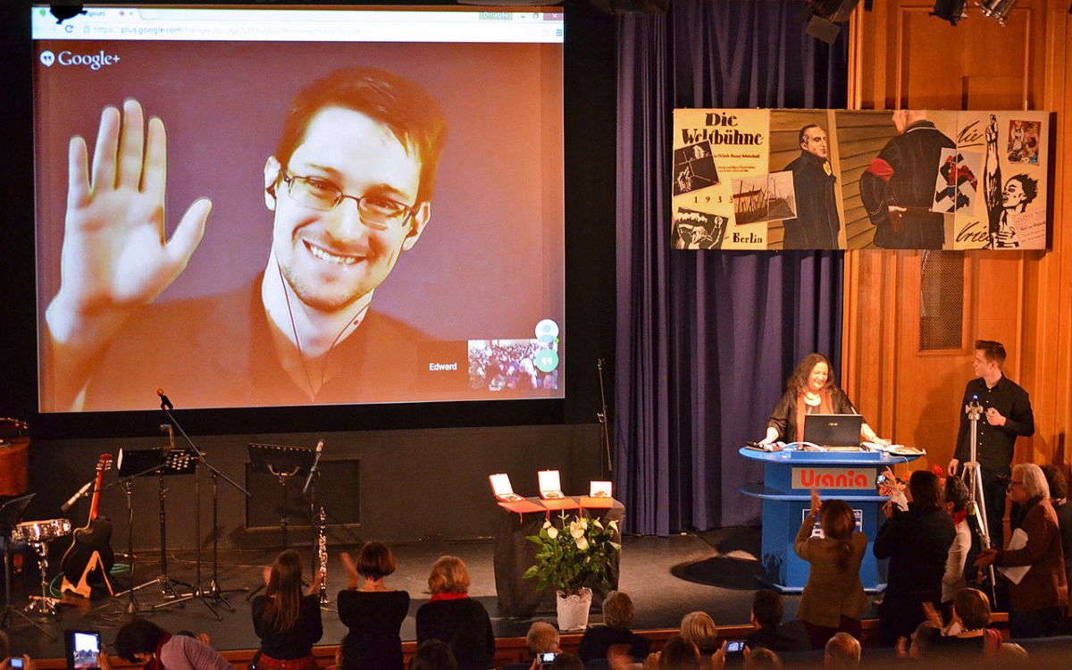 Edward Snowden in 2014
