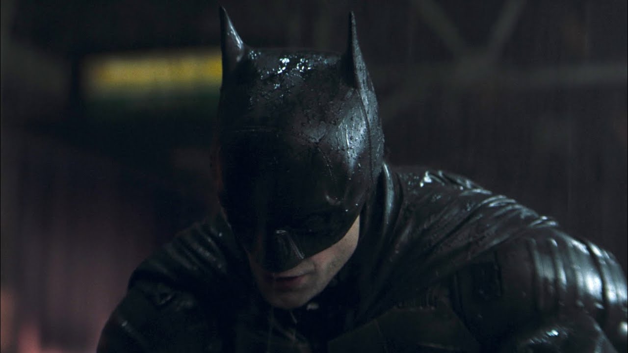 Robert Pattinson in the new movie "The Batman"