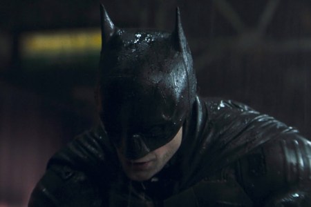 Robert Pattinson in the new movie "The Batman"