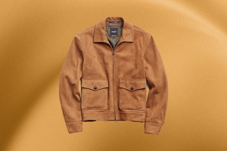 Todd Snyder men's Italian Leather Aviator jacket