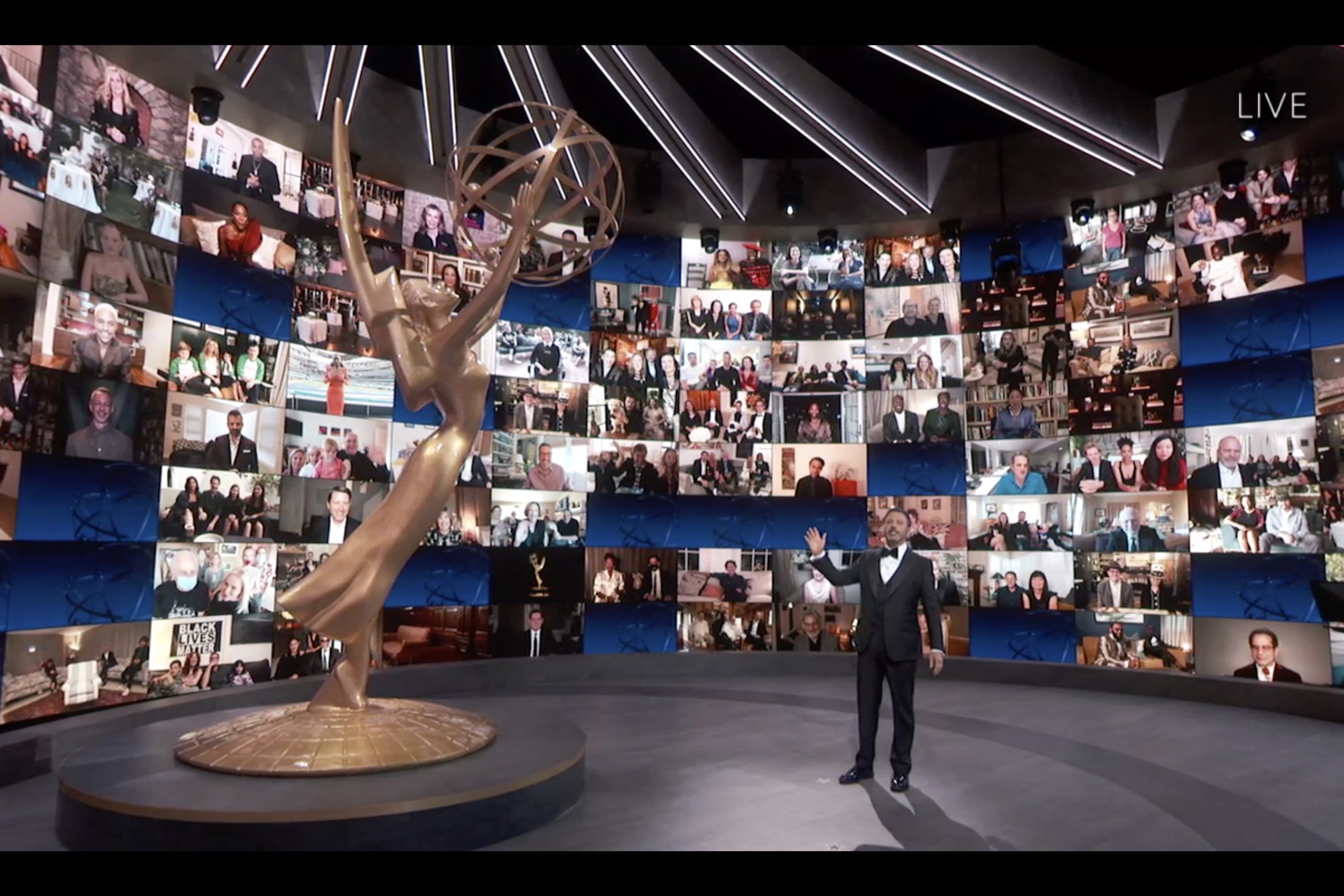 The 72nd Emmy Awards relied heavily on stable wifi connections.