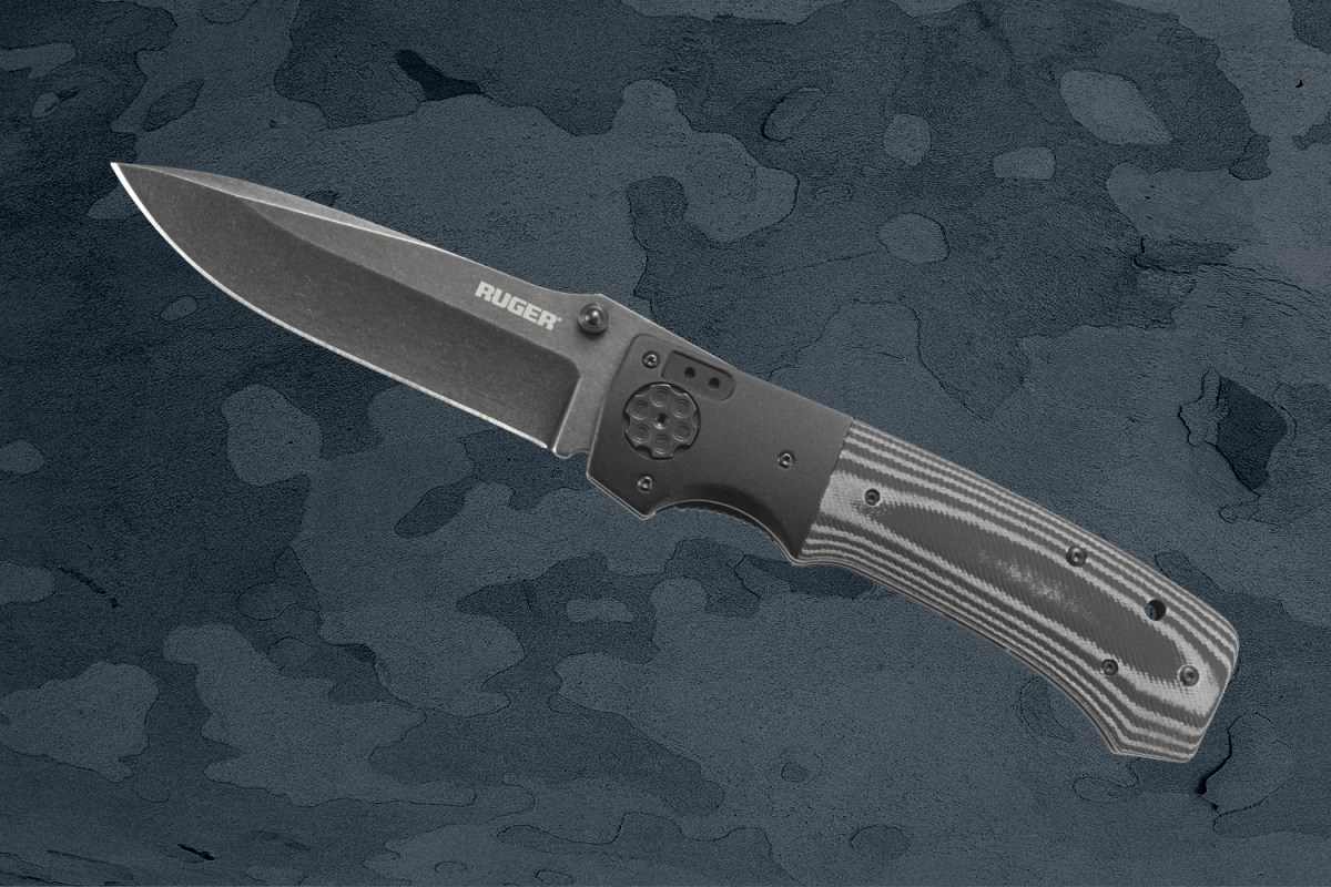 CRKT and Ruger All-Cylinders +P collaboration folding knife
