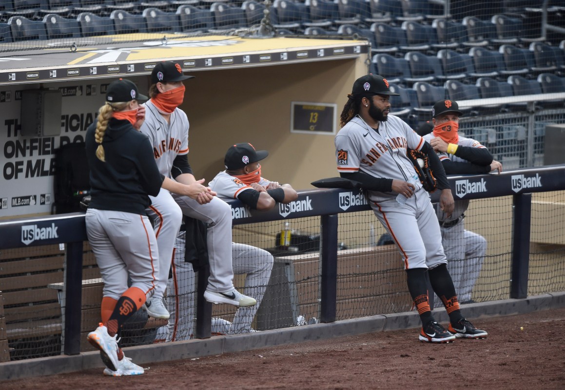 San Francisco Giants and San Diego Padres game was postponed after a positive test for COVID