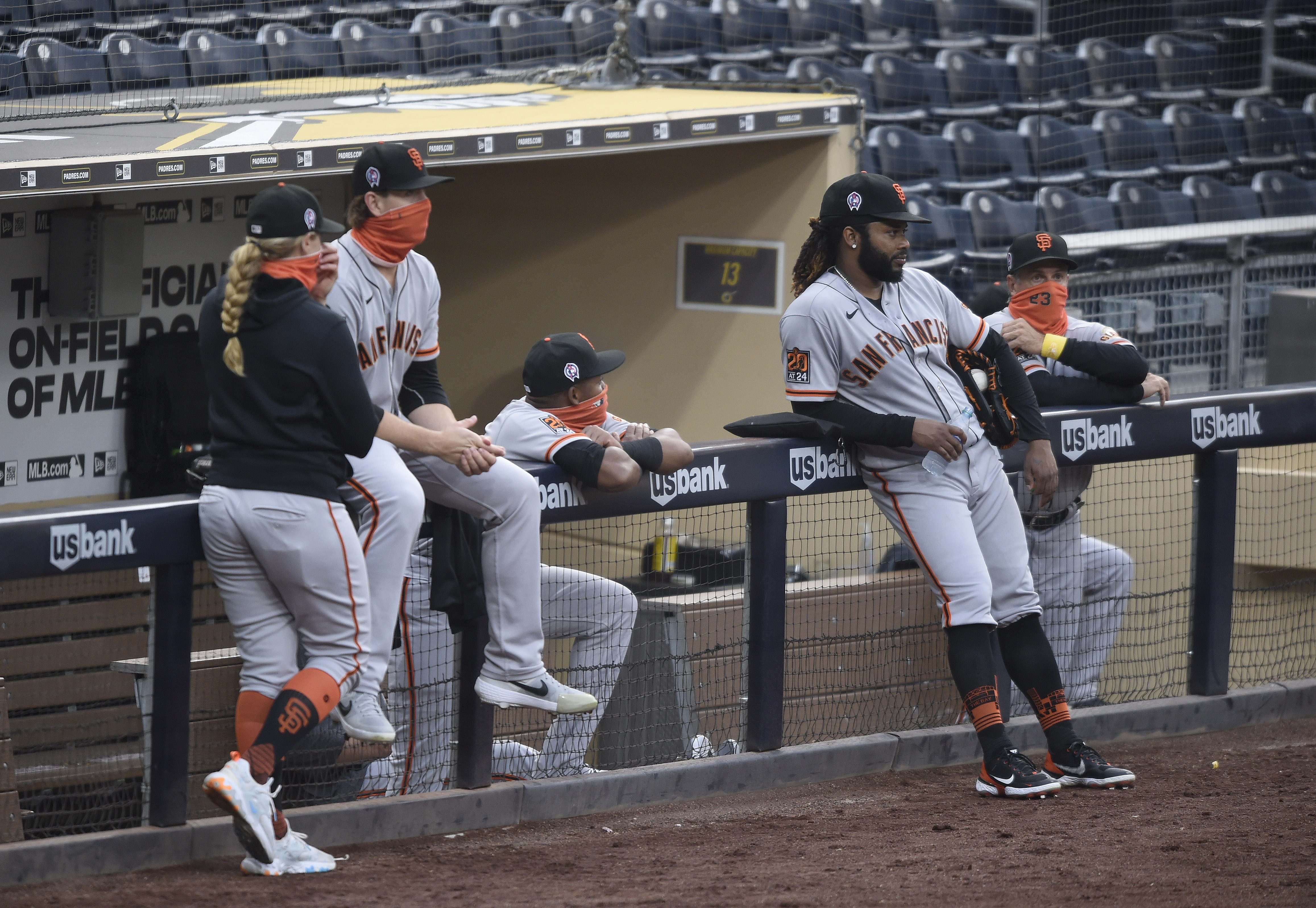 San Francisco Giants and San Diego Padres game was postponed after a positive test for COVID