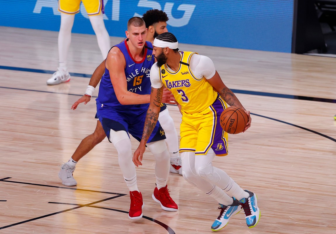 The Los Angeles Lakers defeated the Denver Nuggets 126-114 in Game One
