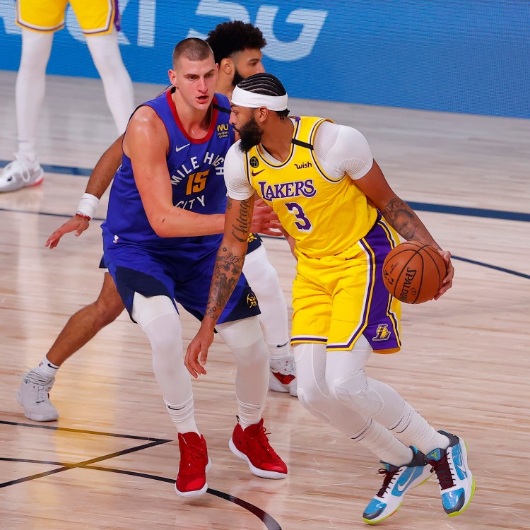 The Los Angeles Lakers defeated the Denver Nuggets 126-114 in Game One