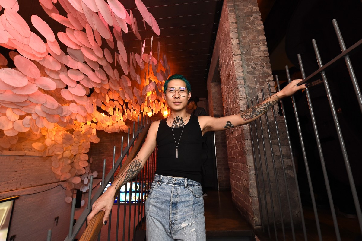 Danny Bowien attends "The Mind Of A Chef" Premiere Launch Party at Mission Chinese Food on November 16, 2017 in New York City.  (Photo by Ilya S. Savenok/Getty Images for Zero Point Zero)