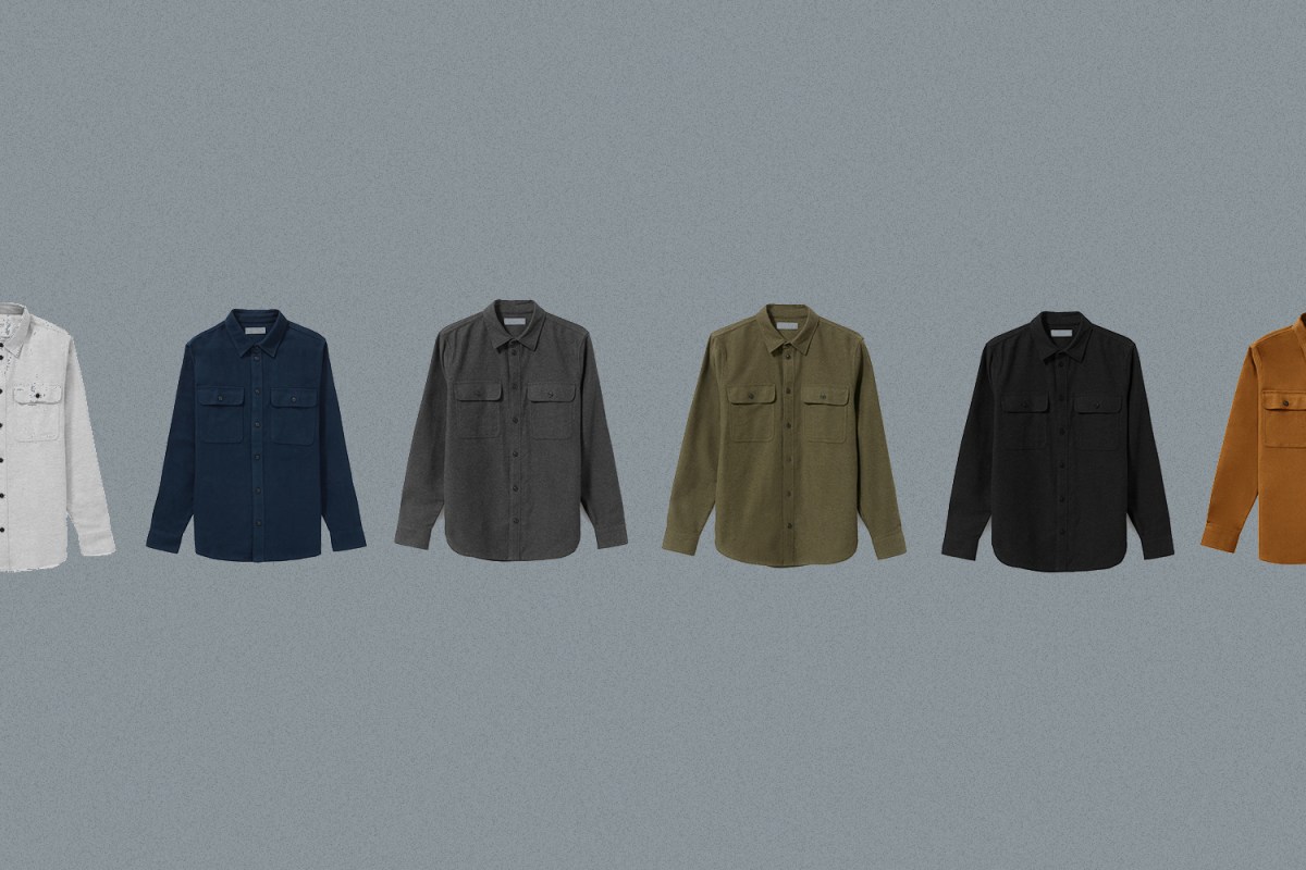 Everlane’s New Heavyweight Overshirt Is the Perfect Cool-Weather Companion