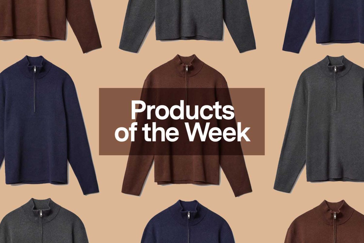 Products of the Week: Retro Socks, Camp Knives and “No-Sweat” Sweaters