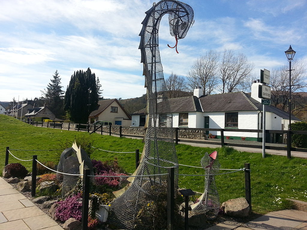 Loch Ness Monster statue