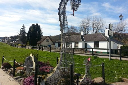 Loch Ness Monster statue