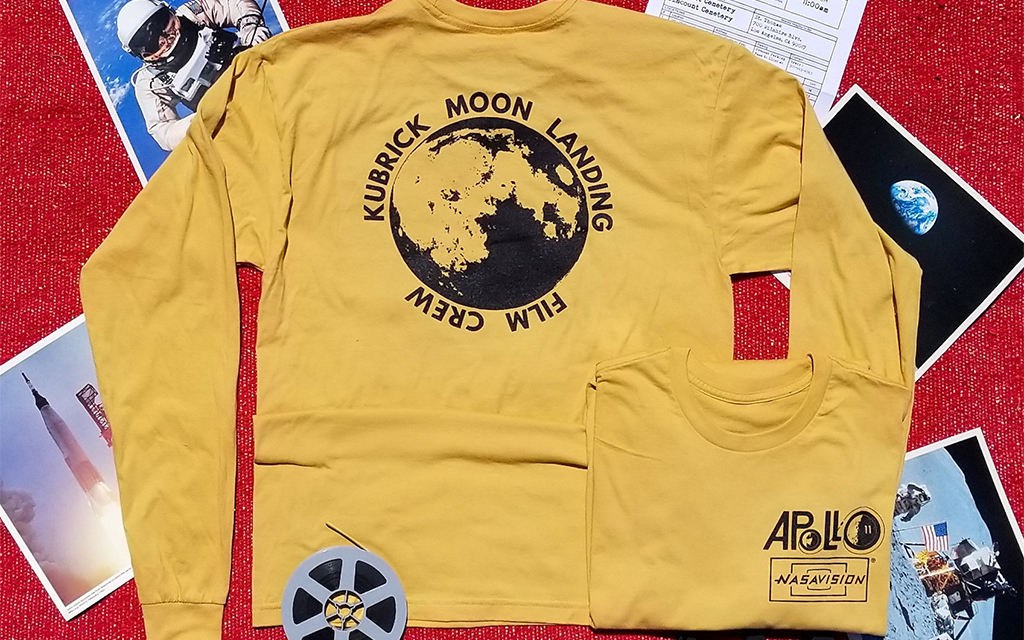 Discount Cemetary Kubrick Moon Landing Film Crew Long Sleeve
