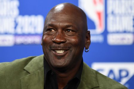 Michael Jordan and Denny Hamlin Partner on NASCAR Team for Bubba Wallace