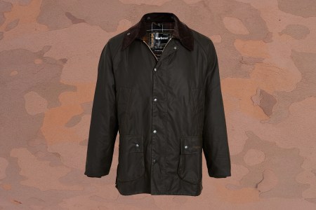 men's Barbour waxed jacket