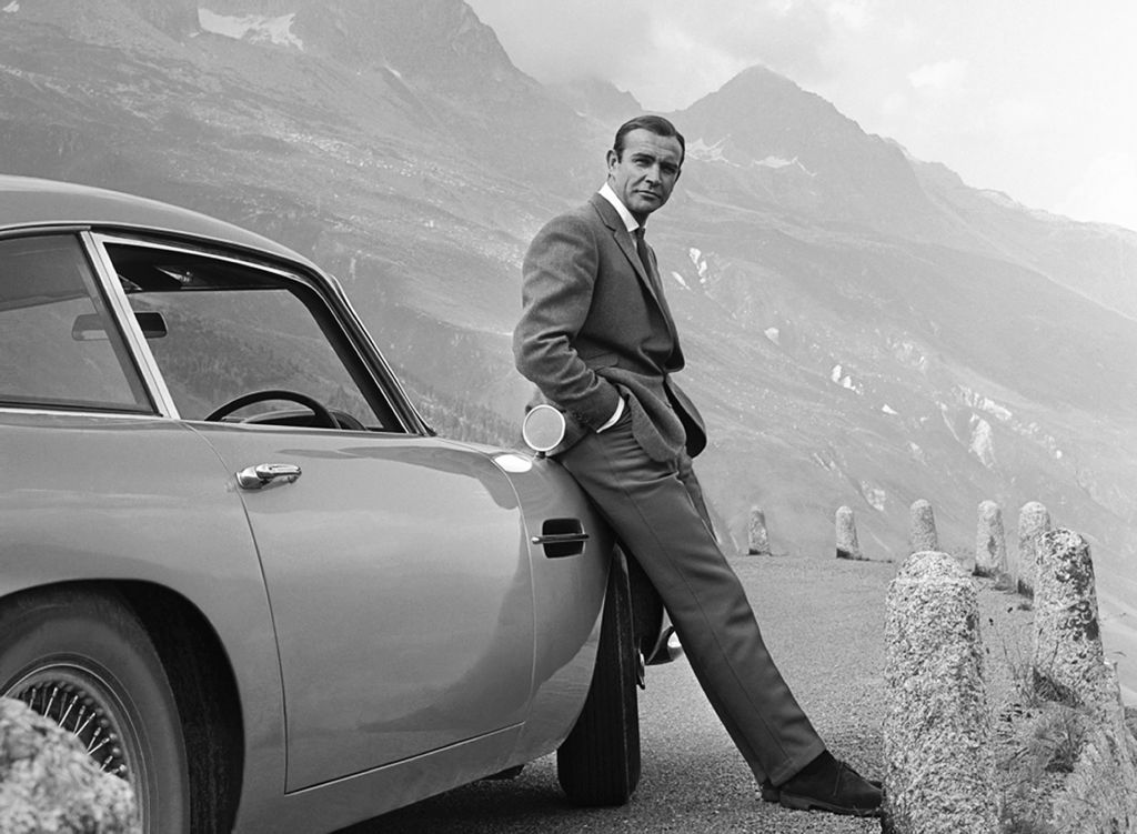 Sean Connery in "Goldfinger"
