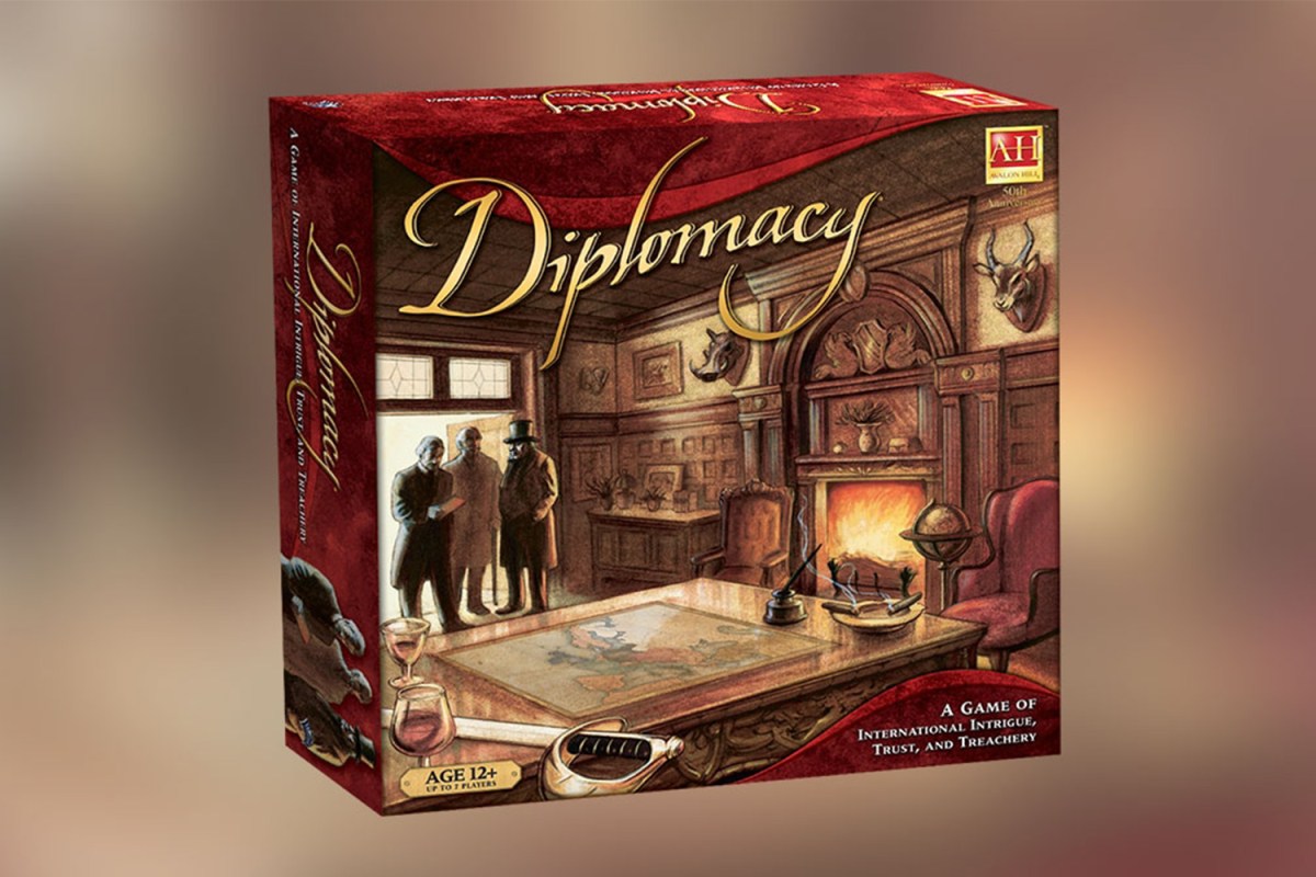 Diplomacy board game