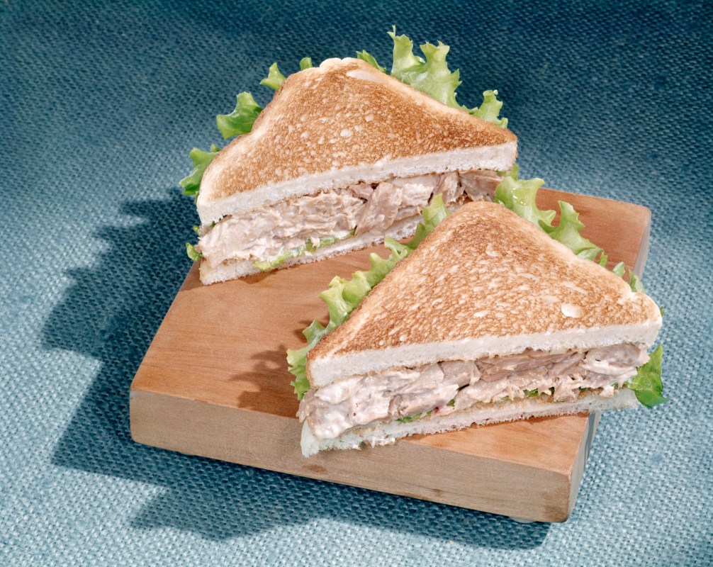 This ain't Julia Child's tuna fish sandwich (but it looks pretty good)