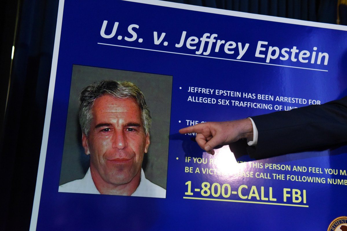 Jeffrey Epstein mugshot