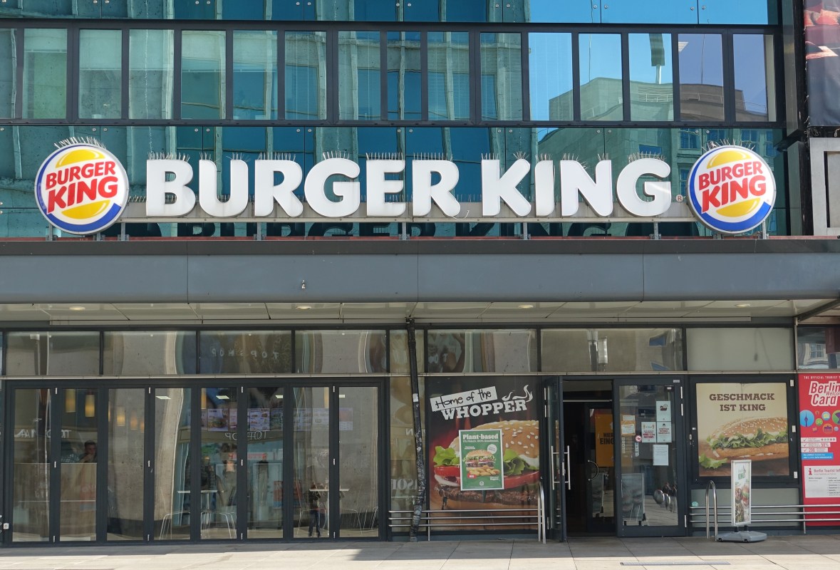 burger king fast food restaurant