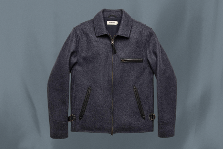 Taylor Stitch Monterey Wool Bomber Jacket