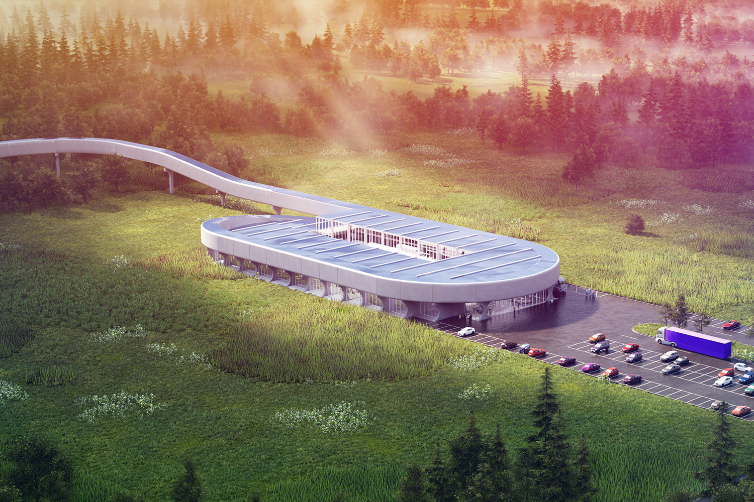 Virgin Hyperloop West Virginia test track