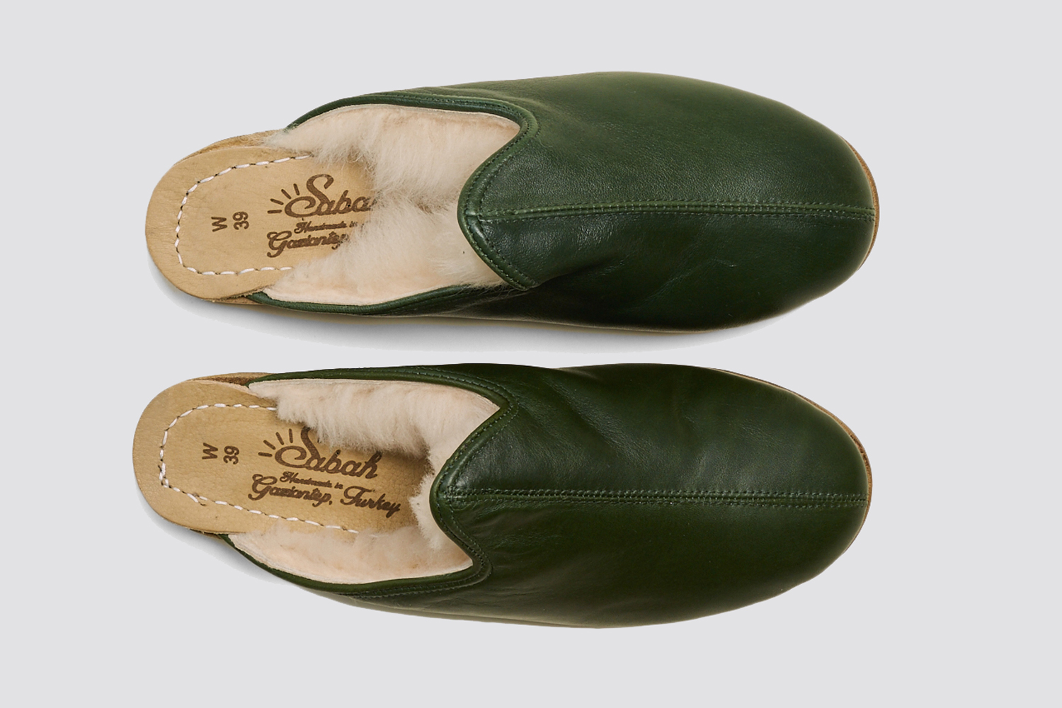 sabah shearling baba denali green