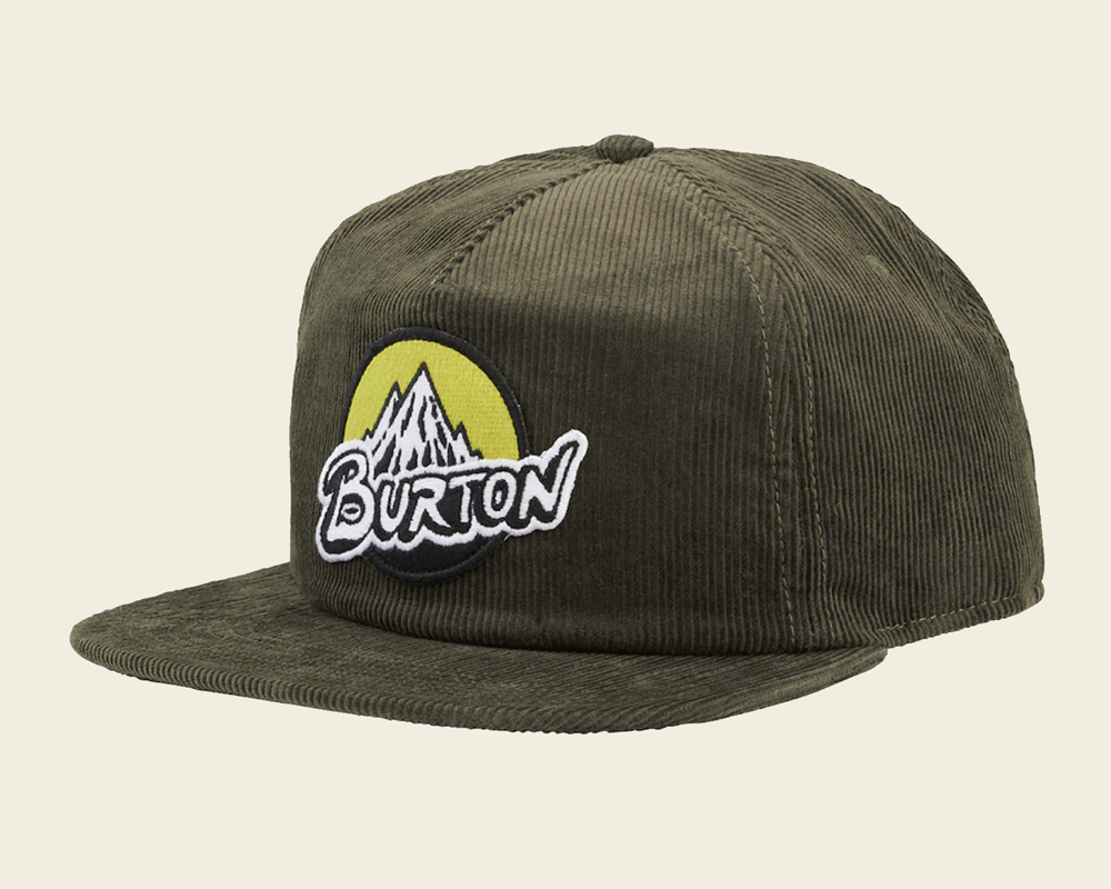 Burton Retro Mountain Snapback Hat