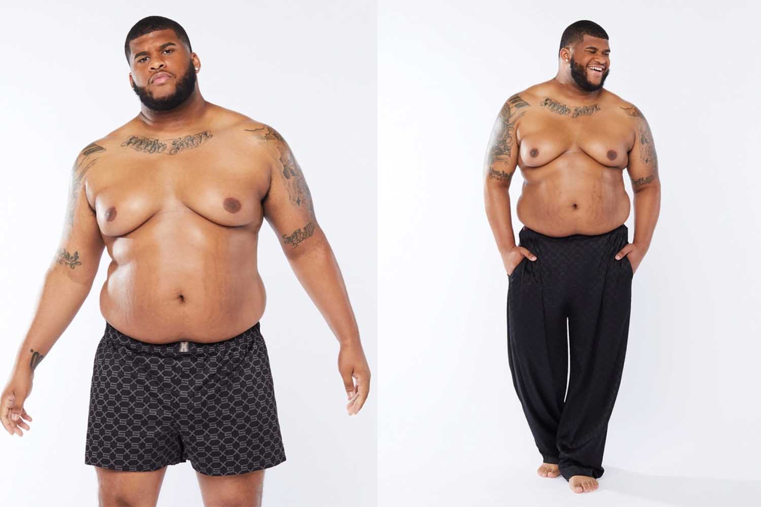 Rihanna’s Underwear Company Reminds the Internet That Big Men Are Sexy Too
