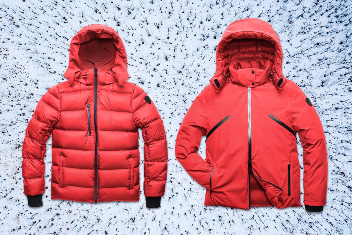 Nobis Oliver Reversible Jacket in the Snow