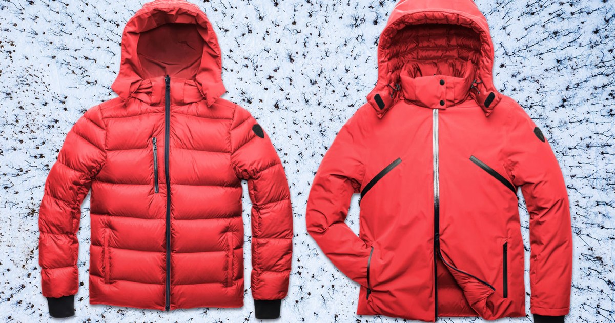Nobis Oliver Reversible Jacket in the Snow