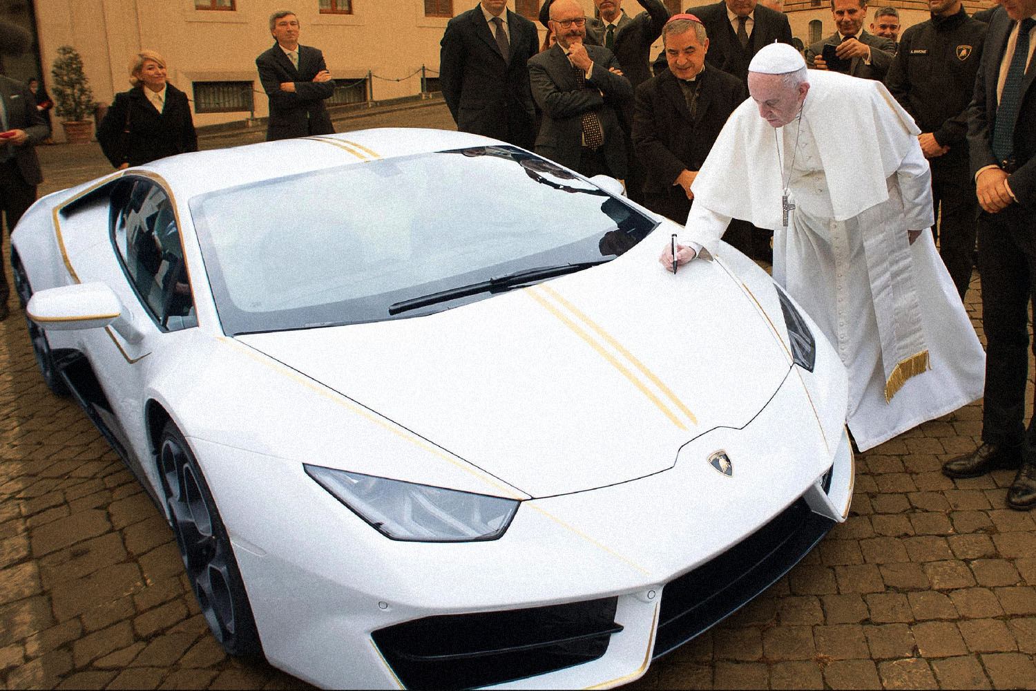 Pope Lamborghini