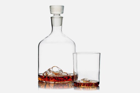 Whiskey Peaks glasses on sale