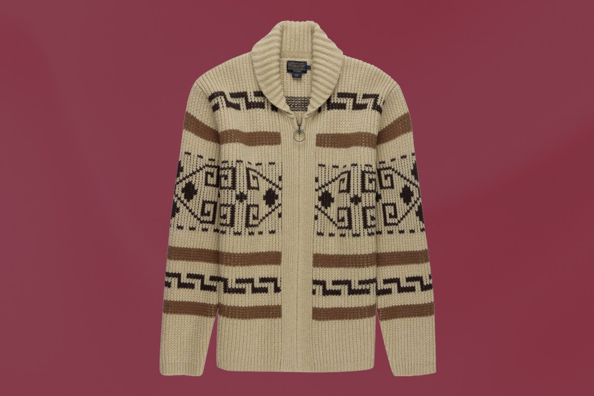 Take 20 Off Jeff Bridges's Pendleton Sweater From "The Big Lebowski