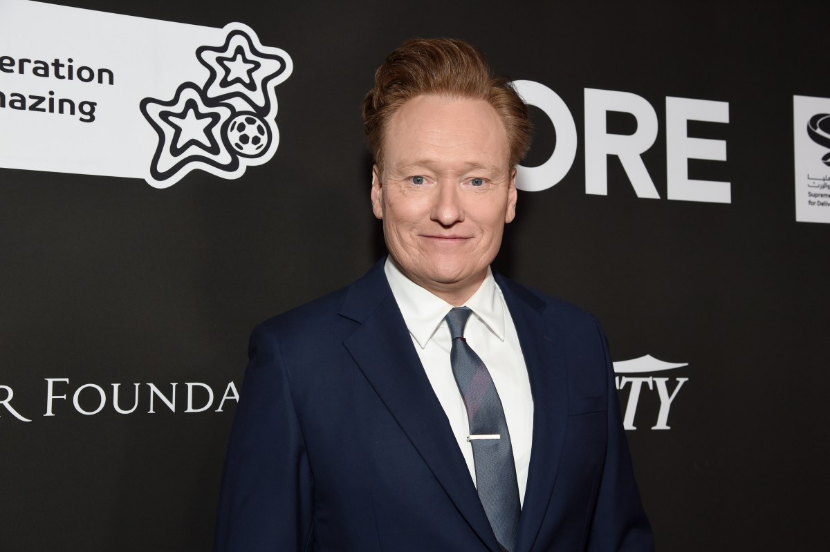Conan O'Brien suit and tie
