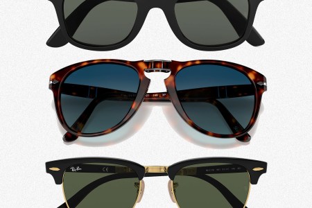 Ray-Ban and Persol sunglasses