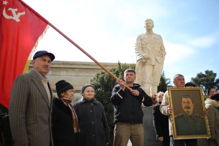 Events mark Stalin's 66th death anniversary in Gori, Georgia