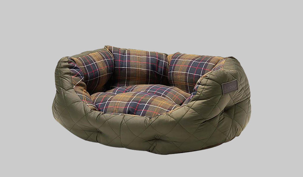 Barbour Dog Bed