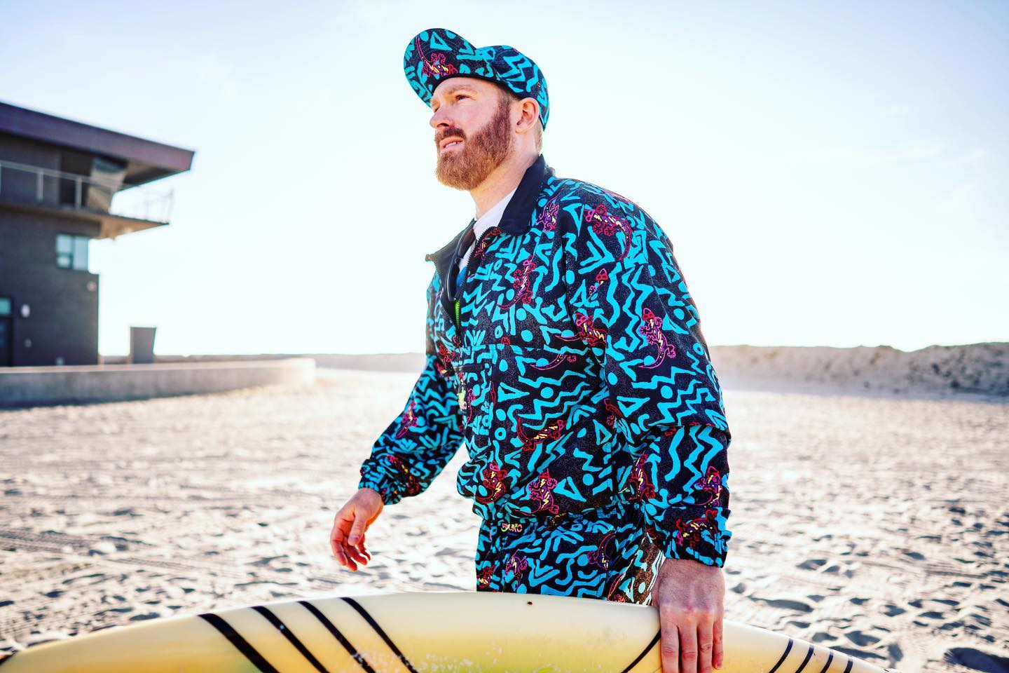 Gecko Hawaii Pro Surf Team Vintage Single Stitch Travel T-Shirt  Vacation Tourist Neon Graphic  80s  90s  Streetwear  Retro Beach Wear