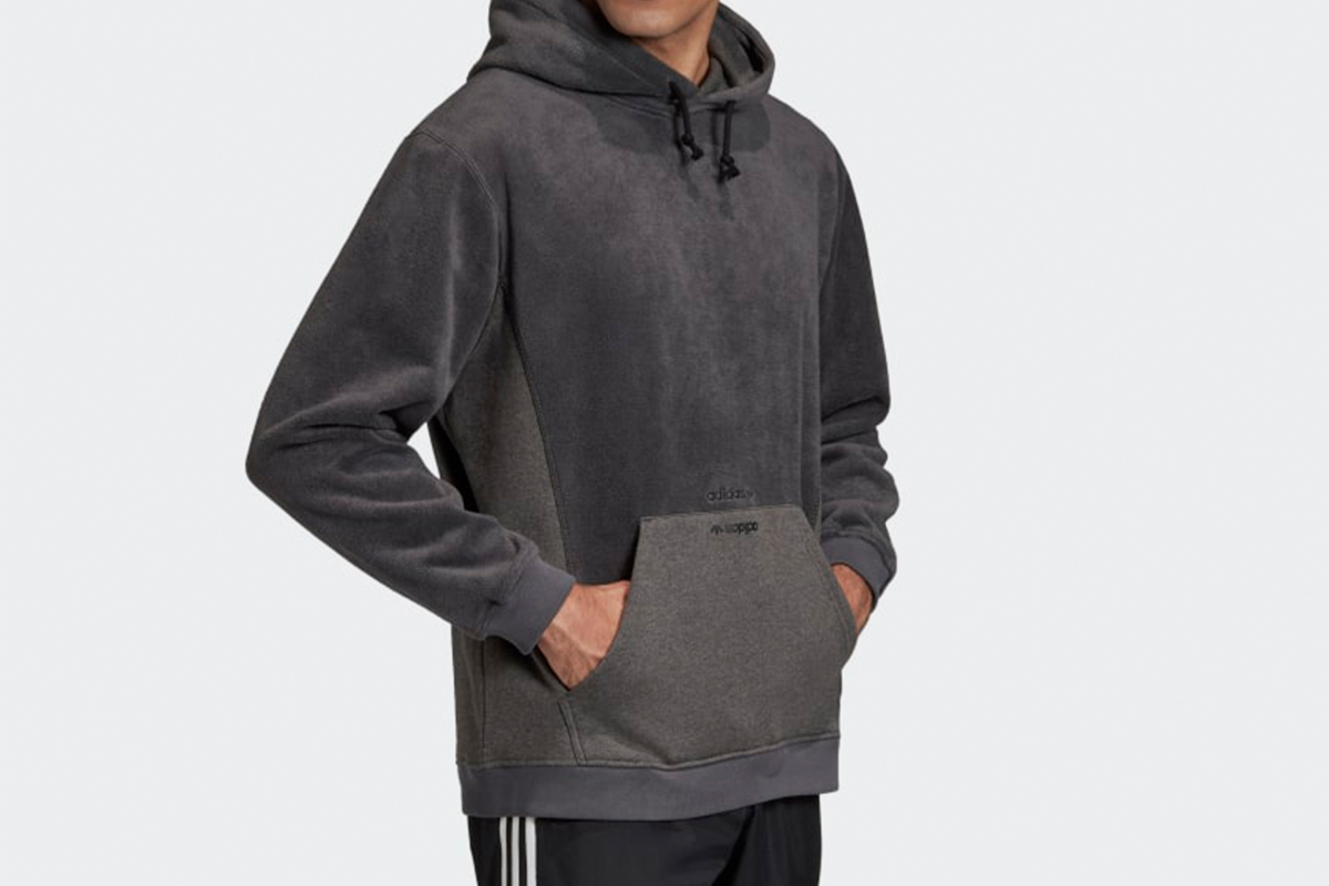 adidas furry hoodie