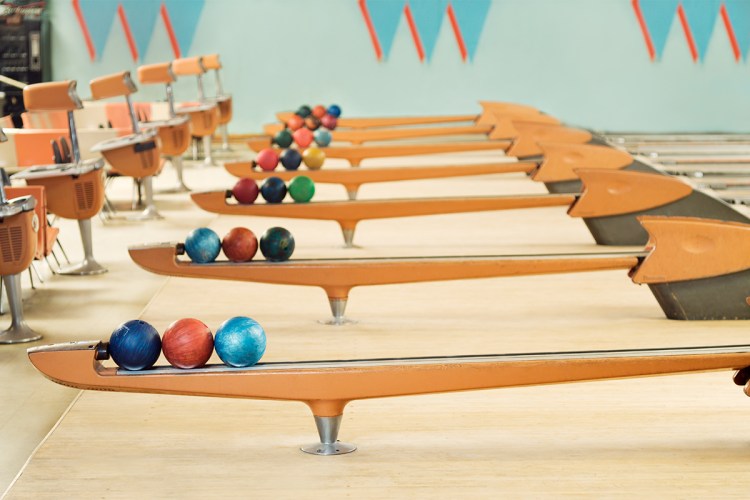 American bowling alley