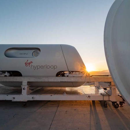 Virgin Hyperloop first passengers