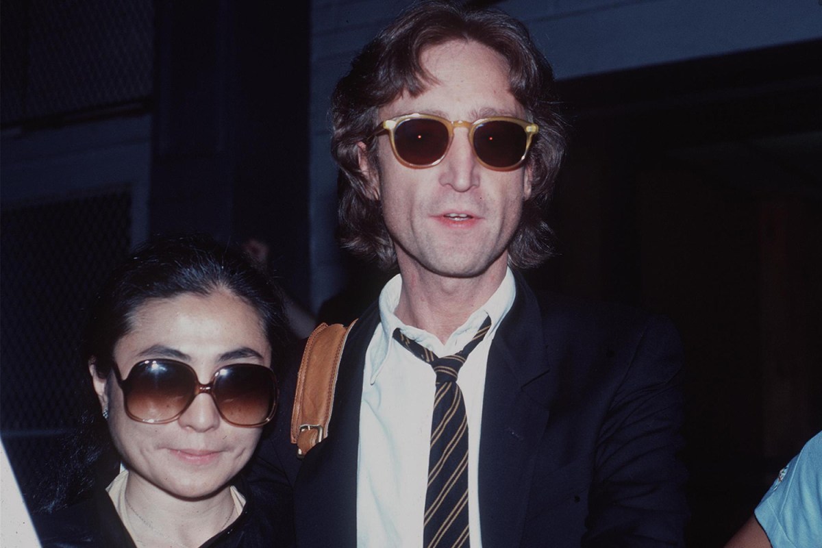 John Lennon and Yoko Ono 1980