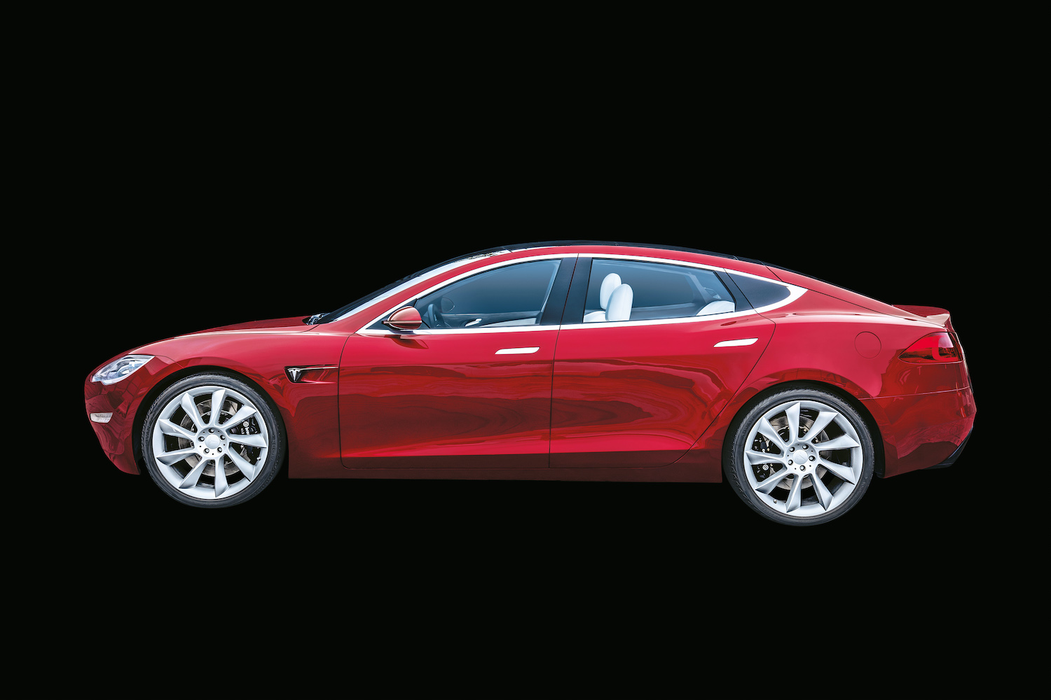 <strong>Franz von Holzhausen, Tesla Model S Prototype</strong><br>“My brother works for Tesla, he’s a designer. He and Franz went to Syracuse together. Franz is such a generous guy, but the biggest challenge was being able to get onsite at Tesla without some top-secret something-or-other going on. I was snuck in to shoot this when they were rolling out [the Cybertruck]. I had to walk through the hangar blindfolded. My brother was like, ‘Put this on.’ The reality was, this thing had been falling apart — it’s made for like a one-time showing at the auto show, essentially. I said, ‘You guys have got to get this thing together.’ They finally did.”<br>