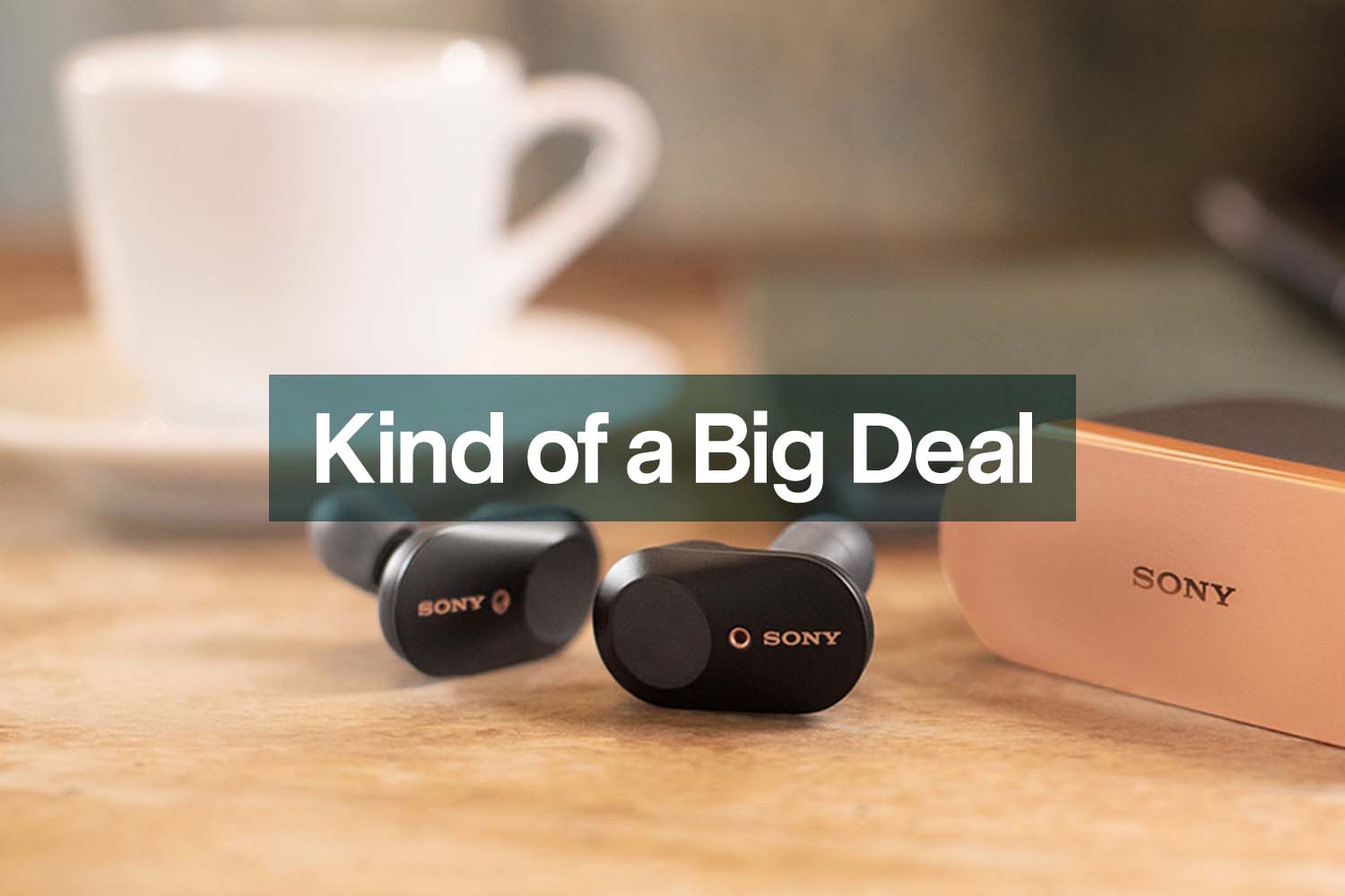 Sony WF-XM1003 earbuds on sale