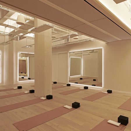 Fitness class space