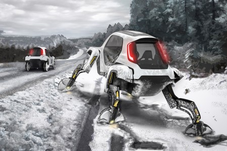 Hyundai Elevate walking car