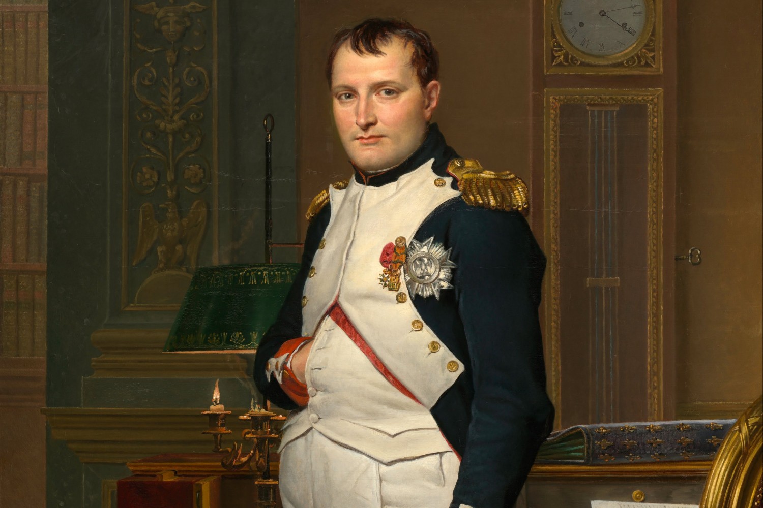 "The Emperor Napoleon in His Study at the Tuileries"