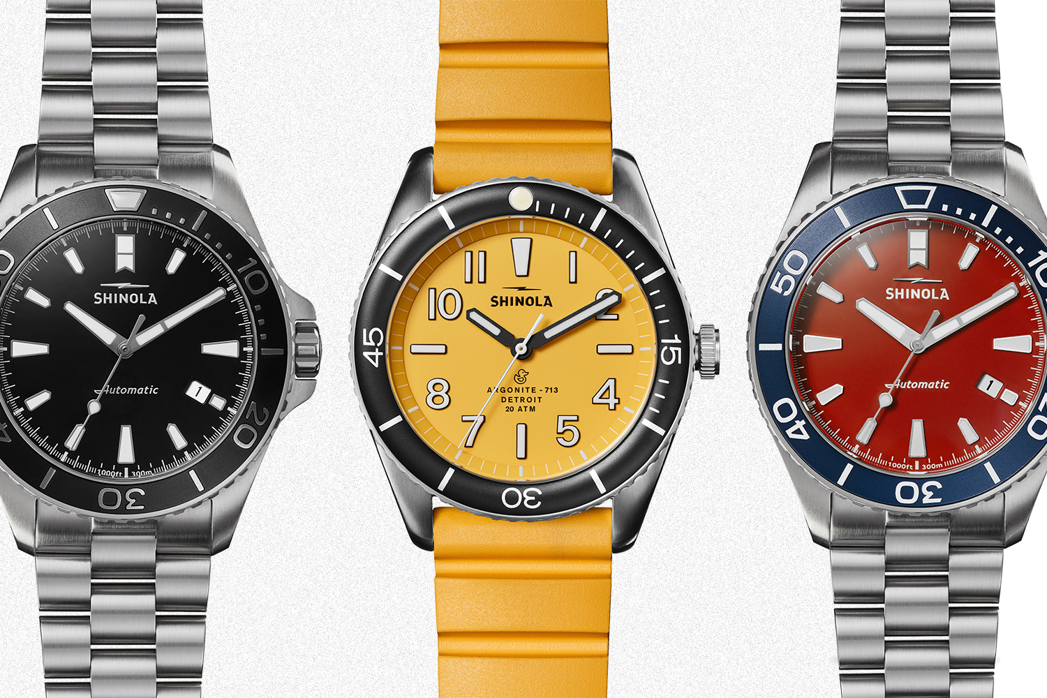 Shinola Monster and Duck watches