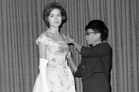 Black designer Ann Lowe wedding dress