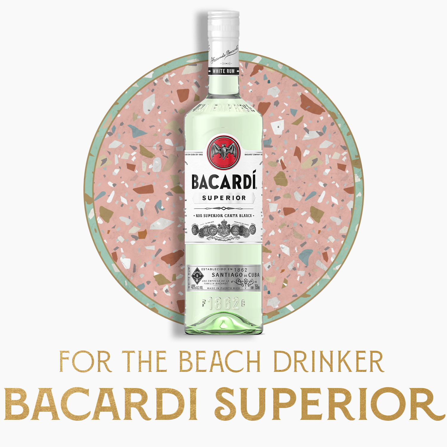 for the beach drinker: bacardi superior